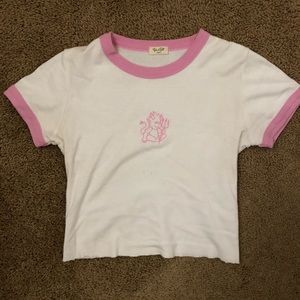 cute John galt little devil pink top !